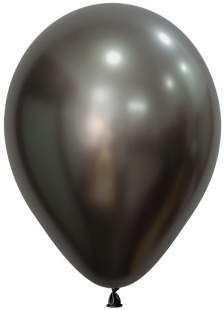 Шар (12''/30 см), Полуночный Серый (880), шелк, 50 шт.